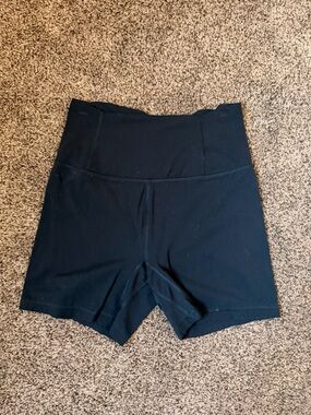 Free People High-Waist Black Women’s Stretch Shorts